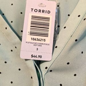 Torrid Harper Top Size 3. Mint Green